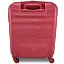 Walizka podróżna na kółkach - personalizowana - ze zdjęciem - czerwona