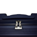 Walizka podróżna na kółkach - personalizowana - ze zdjęciem - granatowa