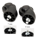 Kółko do walizki ABS 8mm